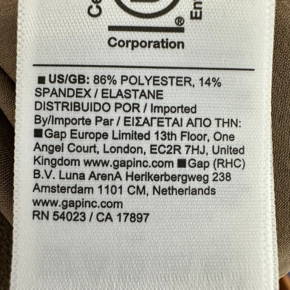 Athleta Stratosphere Wide Leg Pant Women's 2X Tan Breathable Quick Dry NWT - Picture 11 of 12